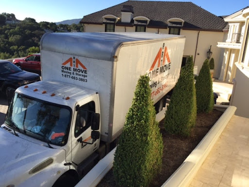 One Move Movers: Residential & Commercial Office Movers in Bay Area Logo