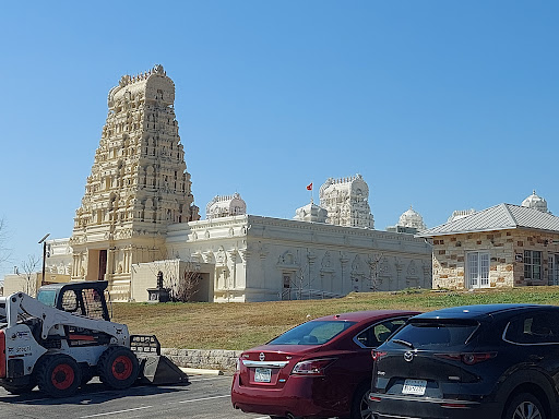 Parking at South Austin Hindu Temple - United States