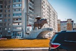Фотография Символ города Энгельс Бык-солевоз, Энгельс, Россия