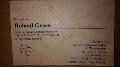Photos of Dr. med. vet. Roland Graen