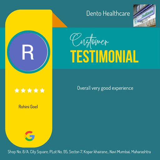 Rohini's smile is brighter than ever, thanks to Dento Healthcare's exceptional dental care in Nav… post image