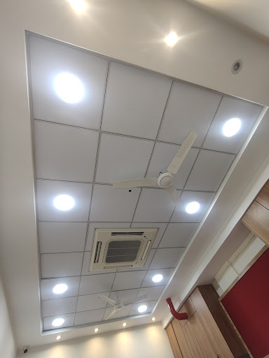 Final Office Interior Ceiling Installation Completed at Liberty Garden, Malad West, Mumbai by Gol… post image