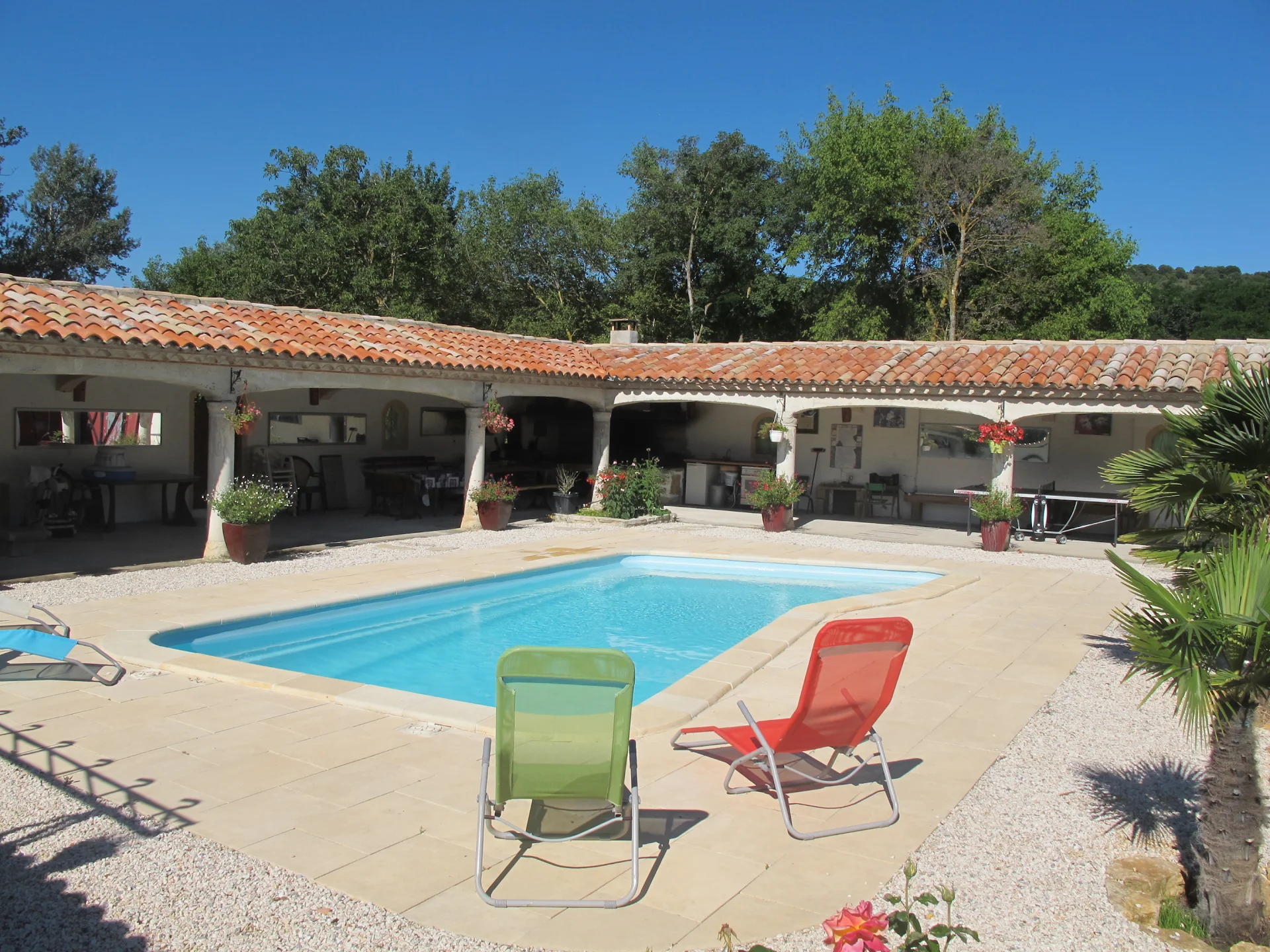 Domaine de la Barque: location saisonnière gîte de vacances avec piscine sauna spa Aude Carcassonne