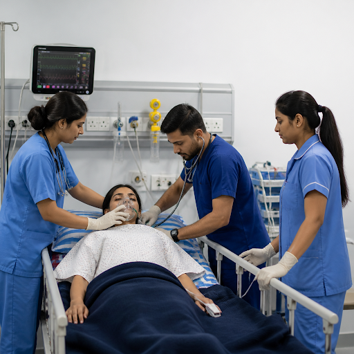 In a real emergency, every second matters. At Asian Multi-specialty Hospital, Samalka, our 24x7 e… post image