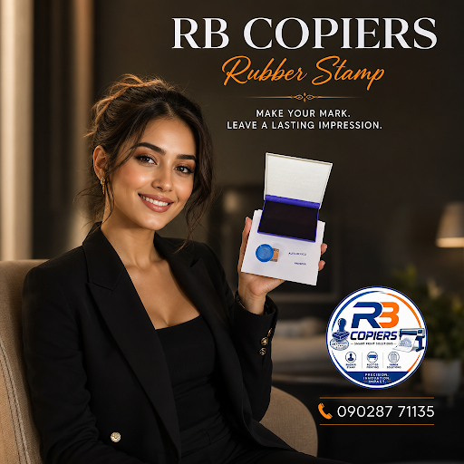 RB COPIERS is your premier destination for high-quality rubber stamps and custom stamping solutio…