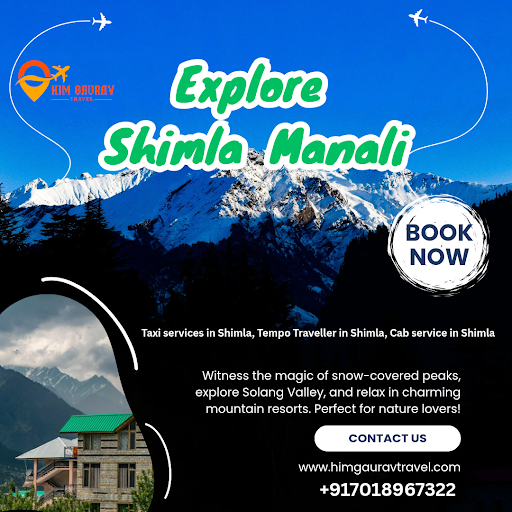 Him Gaurav Travel offers top-rated taxi services in Shimla, Himachal Pradesh, providing comfortab… post image