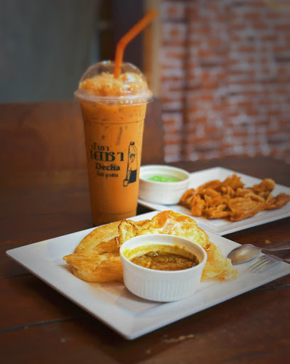 ร้านน้ำชาเดชา โรตี ชาชัก สาขา6 ปลายแหลม-บางรักษ์ RotiDecha ( Pancake Near me )