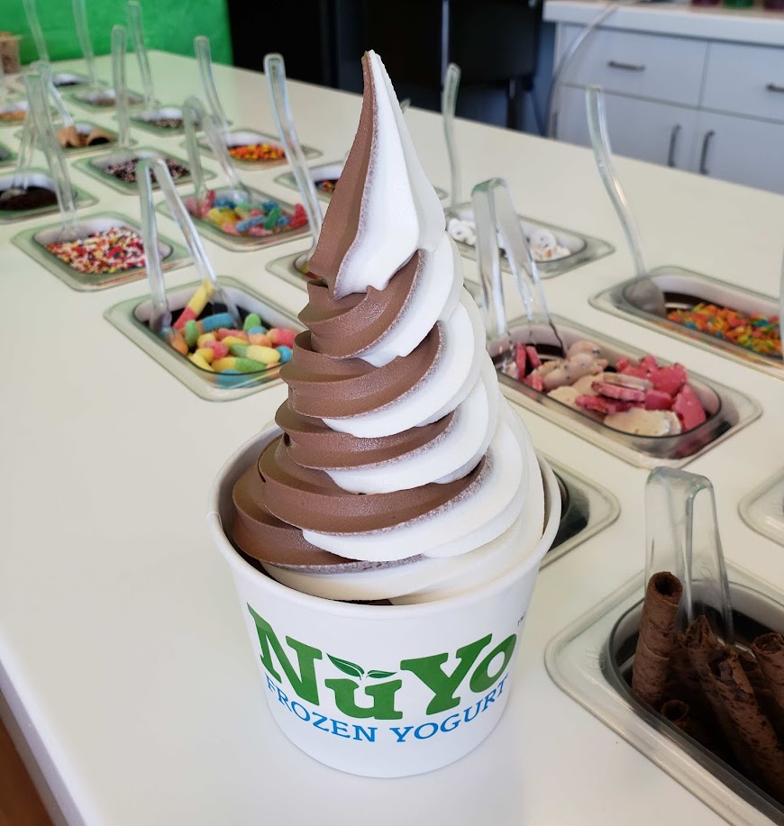 NuYo Frozen Yogurt Granite Bay Pavilions in Roseville