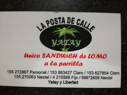 LA POSTA DE CALLE YATAY, Author: Gabriel Caballero