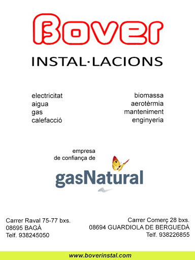 Bover Instal·lacions - Visual