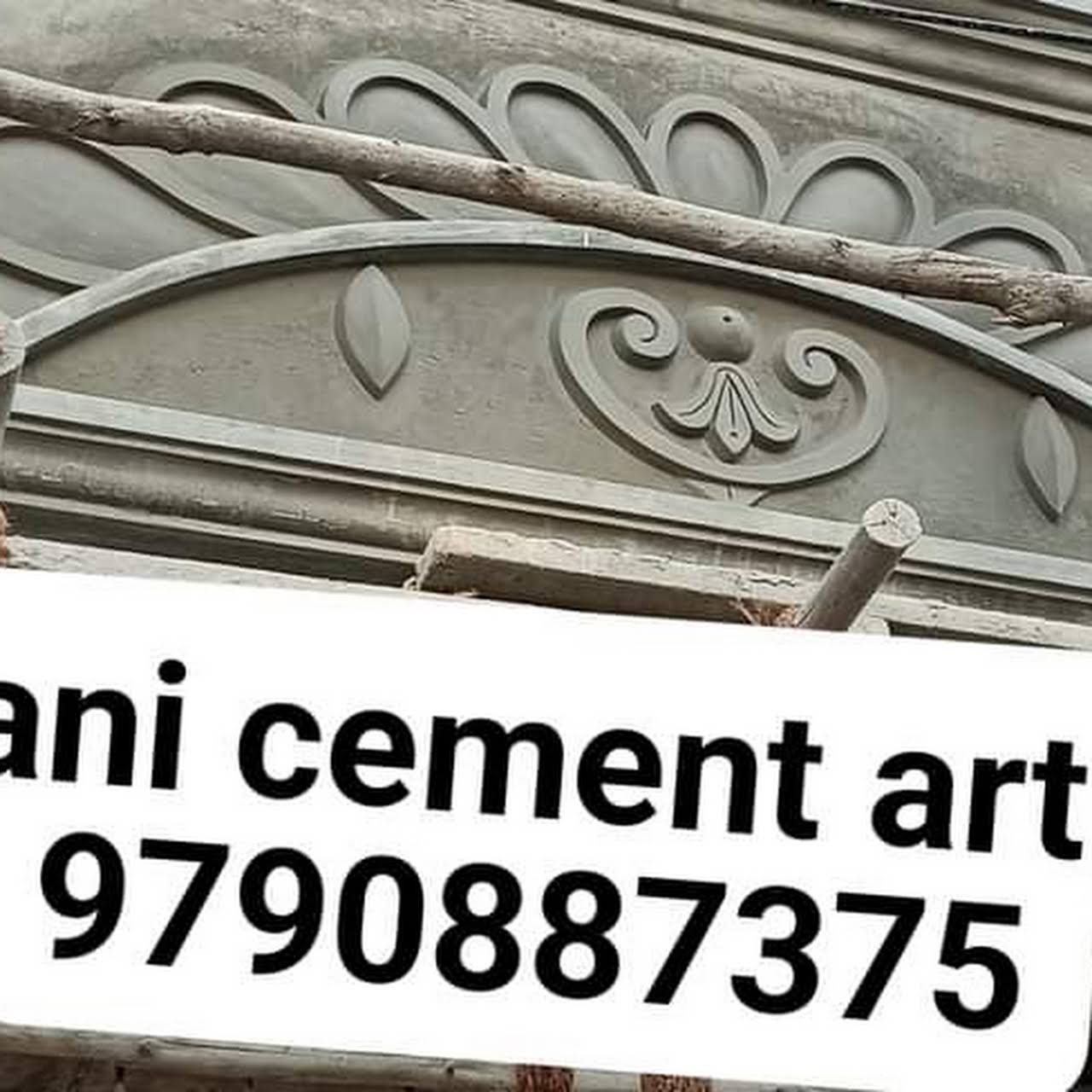 Mani Elevation Design work cement art cornice design - Chennai ...