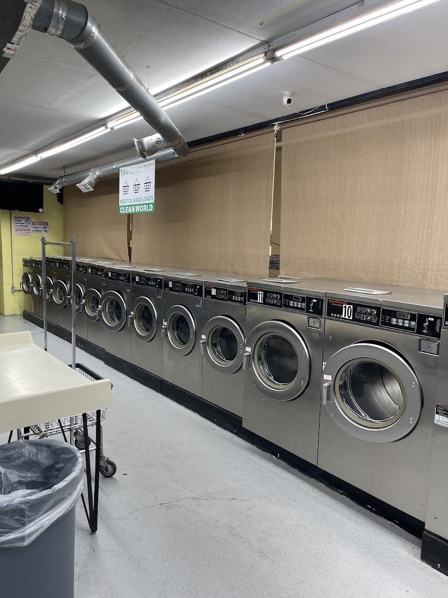 Old Hickory Coin Laundry laundromat interior in Nashville, TN