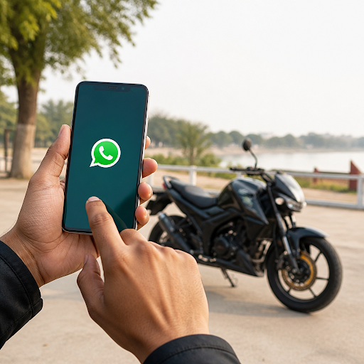 Need a bike or car on rent in Varanasi right now? With WhatsApp-based booking from A.D. Global Se… post image