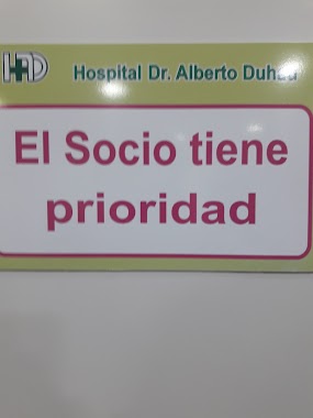 Hospital Dr. Alberto Duhau, Author: Jorge Gregoraz