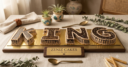 👑 Treat the KING in Your Life with a Custom Alphabet Cake! 👑 post image