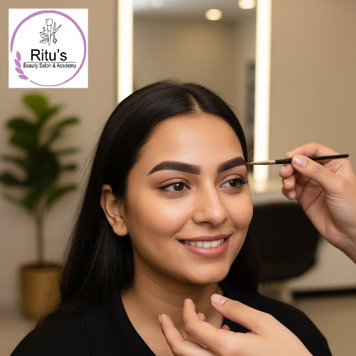 Transform your look with precision eyebrow shaping and tinting at Ritu’s Beauty Salon And Academy… post image