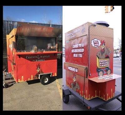 Chicken and waffles on wheels