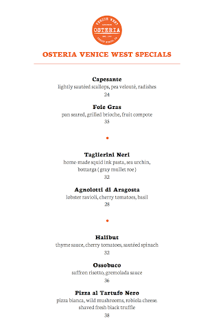 Osteria Venice West by null