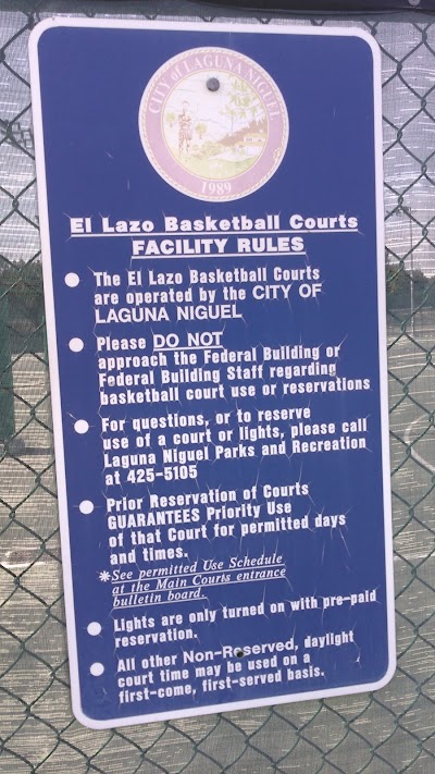 Photos of El Lazo Basketball Courts