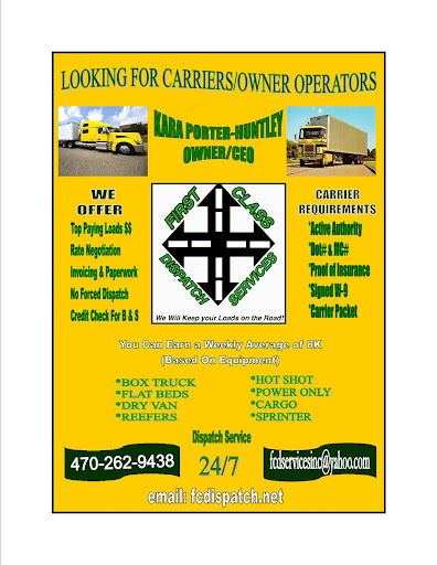 First Class Dispatch Services Inc. - Visual