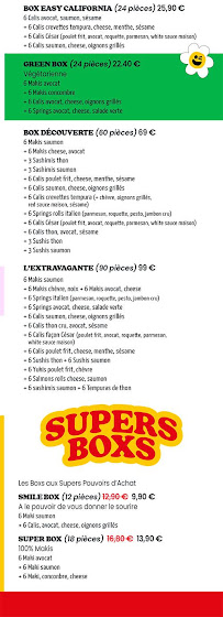 Menu Easy Sushi - Aubagne Page 3