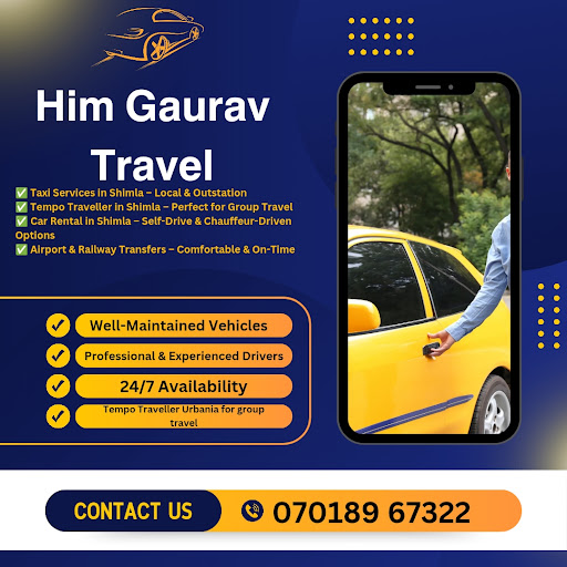 Him Gaurav Travel offers reliable Shimla taxi service, ensuring a comfortable and safe journey ac… post image