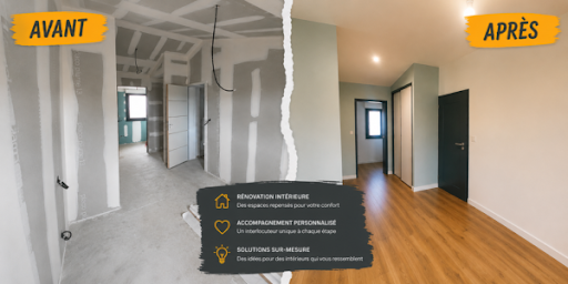Avant/Après : Création d’une chambre + salle d’eau à...