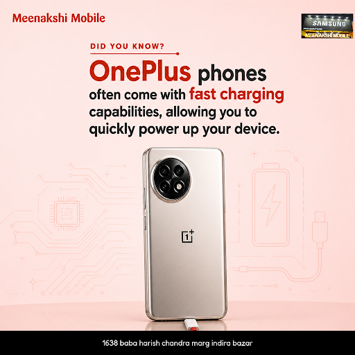 Visit Meenakshi Mobile to explore the latest OnePlus phones. Find my phone support and expert ass… post image