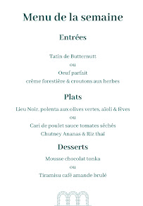 Menu Pèiro Page 1