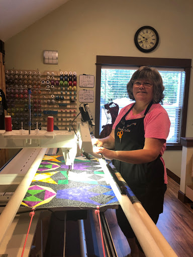 Log Cabin Quilting and Embroidery