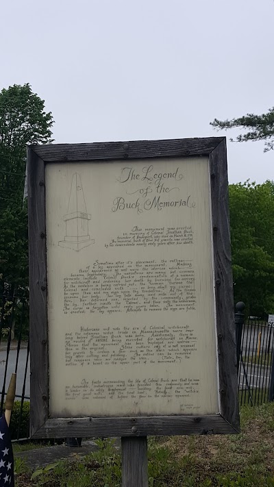 Jonathan Buck Monument