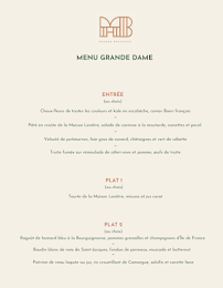 Menu Madame Brasserie - Tour Eiffel Page 14