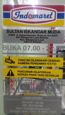 indomaret sultan iskandar muda, Author: Slamet Rahardjo