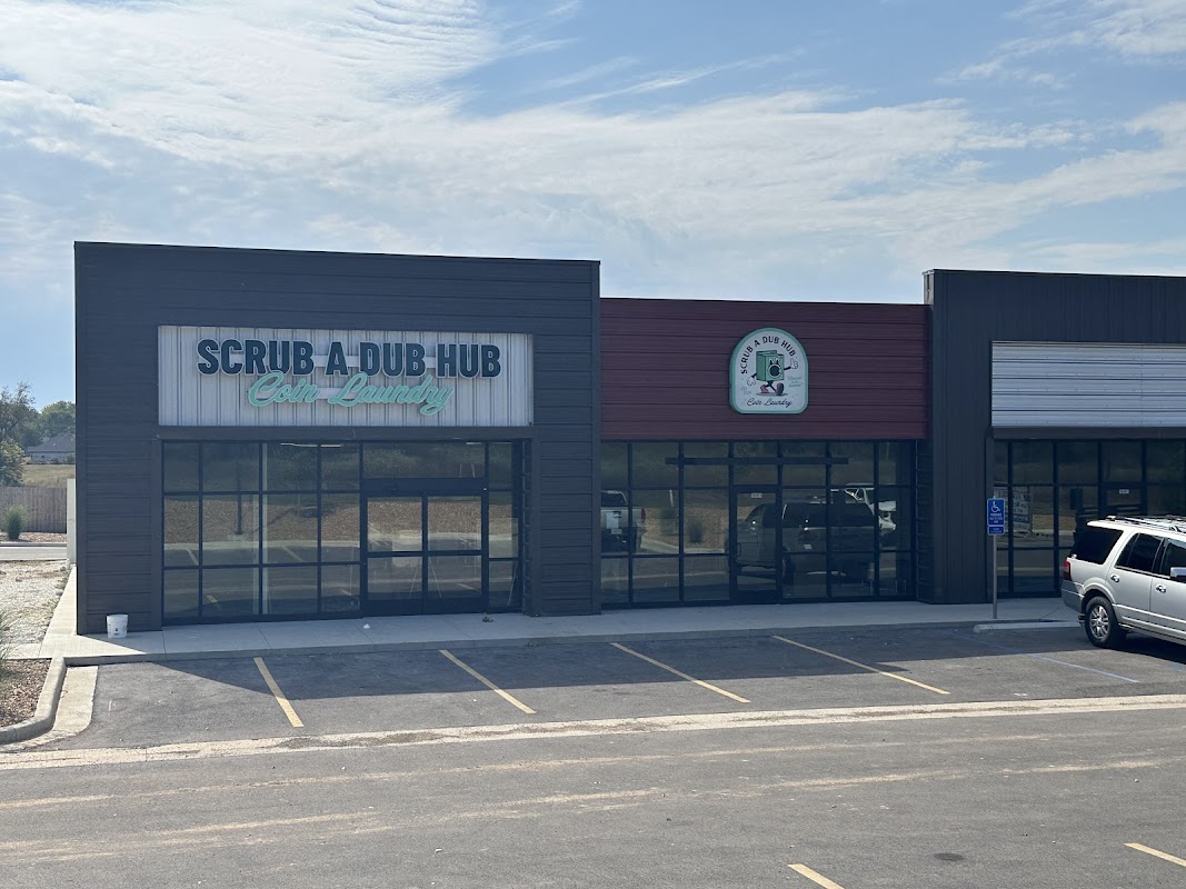Scrub A Dub Hub laundromat interior in Springfield, MO