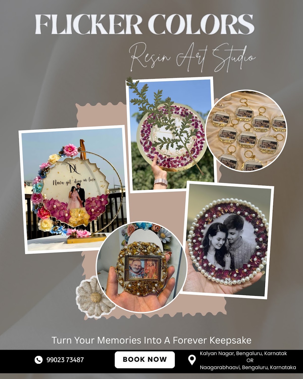 Welcome to Flicker Colors Resin Art Studio, your trusted destination…