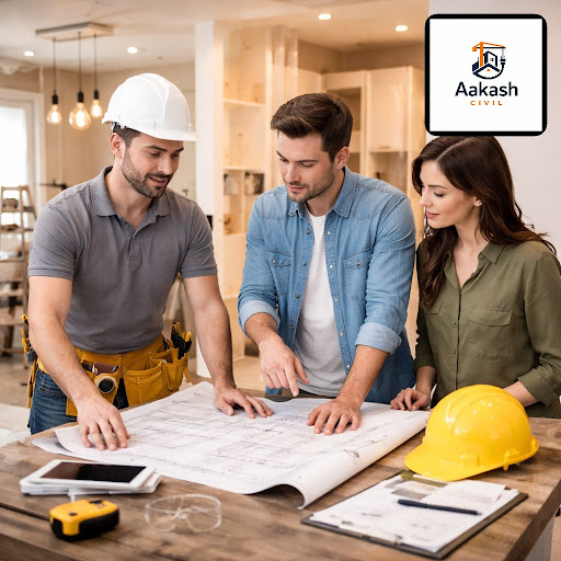 Planning a home renovation in Memnagar or anywhere in Ahmedabad? Selecting the right civil contra…