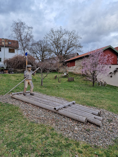 Flößer Skulptur - Thumbnail