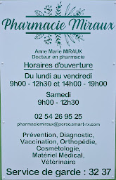 Photo n°1 de Pharmacie Miraux à Étrechet (Pharmacie)