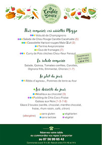Menu La Coulée Douce Page 2