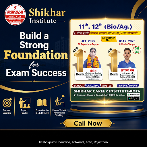 Shikhar Institute, part of Royal Academy Udaipur, offers comprehensive XI XII Foundation coaching… post image