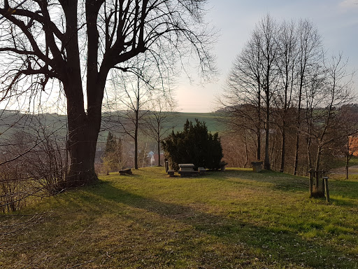 Platz mit Jubiläumseibe