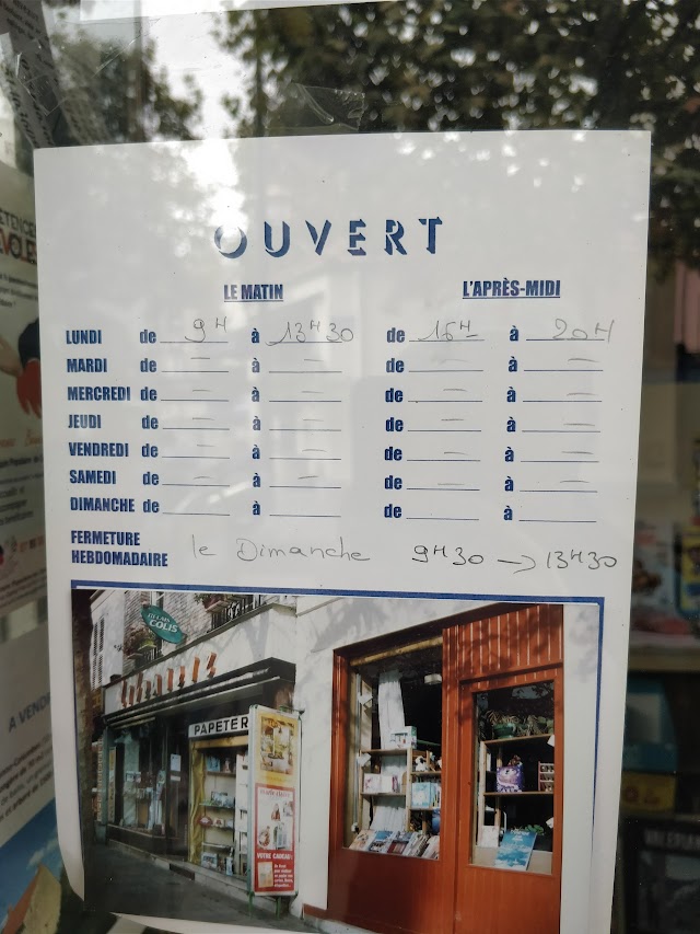 Librairie jameau