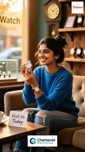 Get the best watch near me in Virar! Chamunda Electronics presents the most loved timepiece from… post image