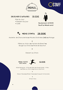 Menu Restaurant O'Staff Page 6