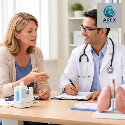 Breathing problems can be worrying, and you deserve a chest specialist who truly listens. At Dr G… post image