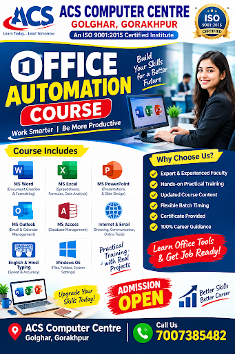 Elevate your career with our Office Automation Course post image