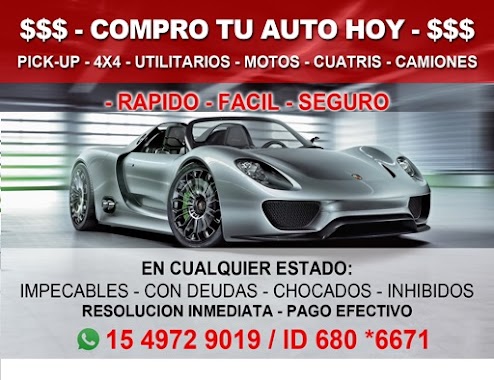 compro tu auto hoy, Author: compro tu auto hoy