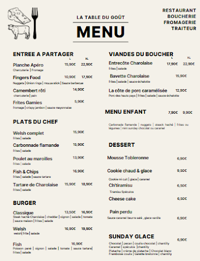 Photo 1 - La Table du goût