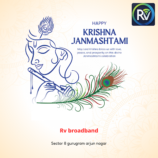 Celebrate Janmashtami with seamless entertainment through Rv broadband’s high-speed home wifi and…