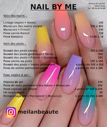 Photo n°36 de Nail by me à Paris (Salon de manucure)